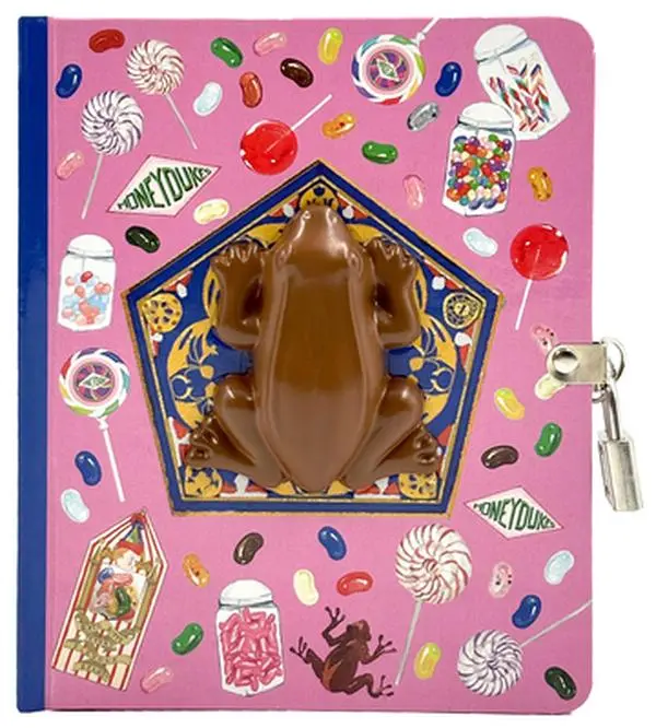 Harry Potter: Chocolate Frog Squishy Lock & Key Diary -- Insight Editions - Hardcover