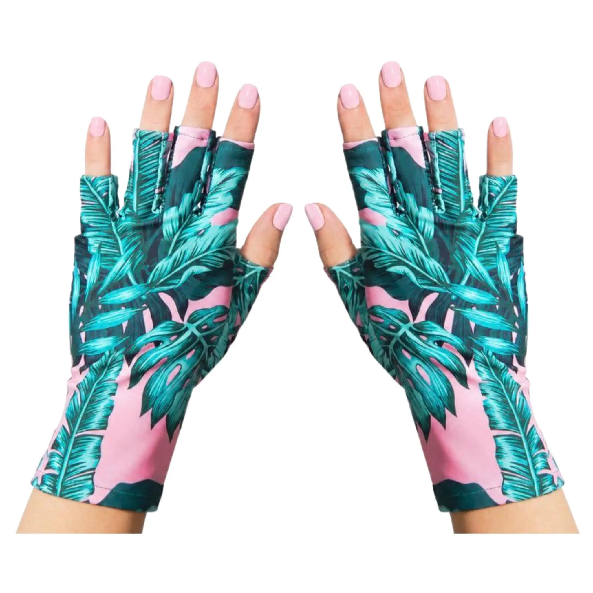 ManiGlovz The Original Dermatologist recommended UPF 50+ UV/ LED Protective Manicure and Sunblock Glove - Keep Palm