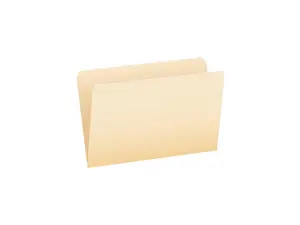 Tops 753EE Pendaflex File Folders, Legal Size, Manila, Straight Cut, 100/BX