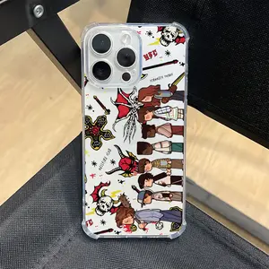 The Movie S-Strangers T-Things Phone Case Suitable for iPhone 17 16e 16 15 14 13 12 11 Mini Pro Max Air X XR XSMAX 8 7 Plus Anti Fall Transparent Soft Back Cover