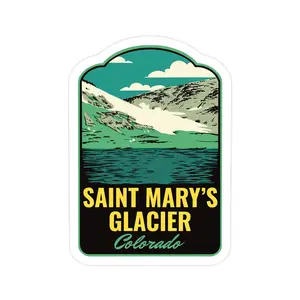 Saint Mary's Glacier - Vinyl Sticker