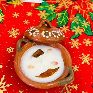Mexican candle / mini cazuelita de barro Mexicano