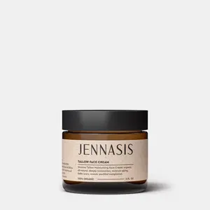 Jennasis’  Moisturizing Tallow Cream - Love your skin naturally!  Jojoba.  Coconut.  Body Care.