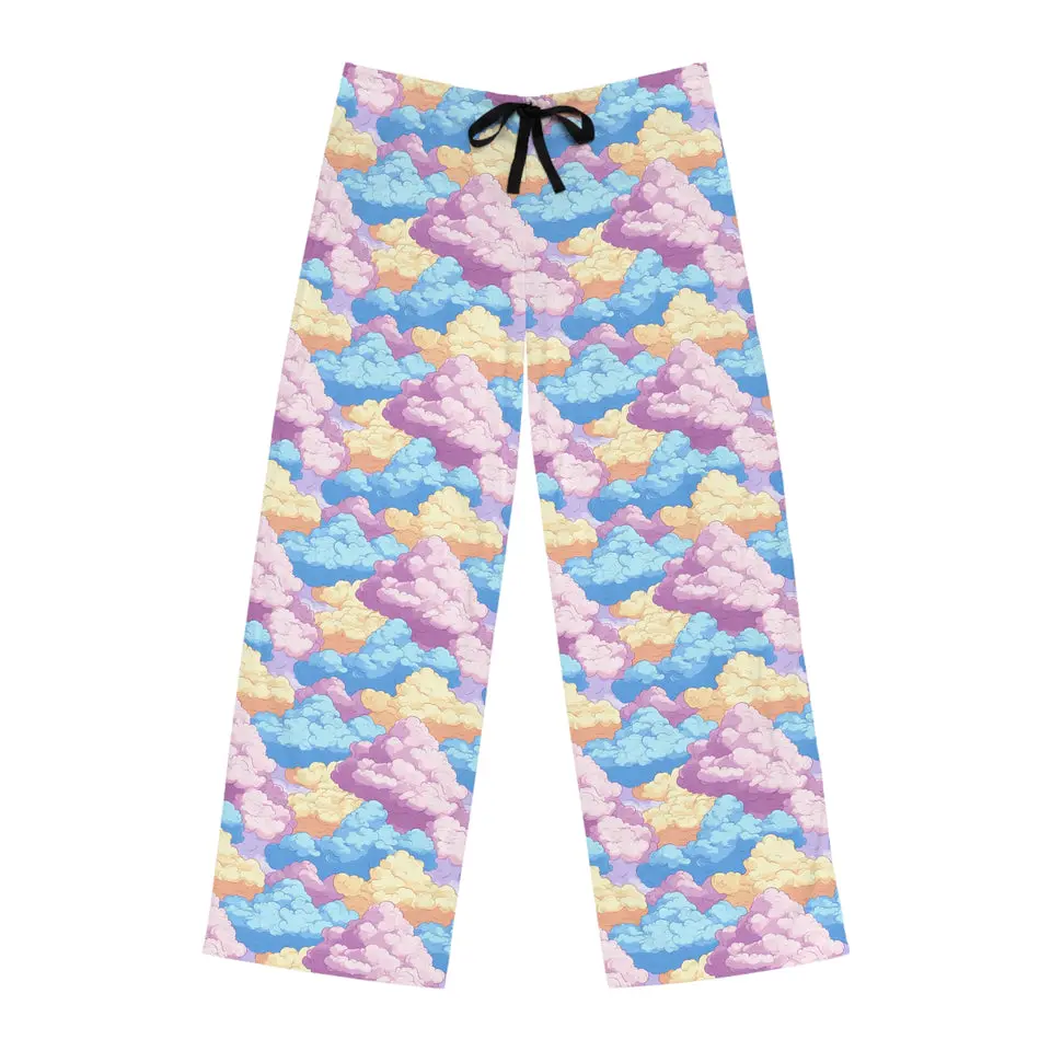 Buy Personalized Clouds Lounge Pants For Men and Women - Made in USA
