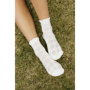 Kaitlyn Socks-White