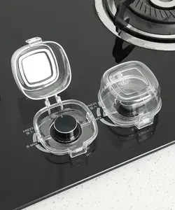 Gas stove switch protective cover, high-temperature resistant knob protector for gas stoves, kitchen natural gas stove button protective cover