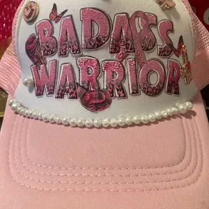 Breast cancer survivor hat