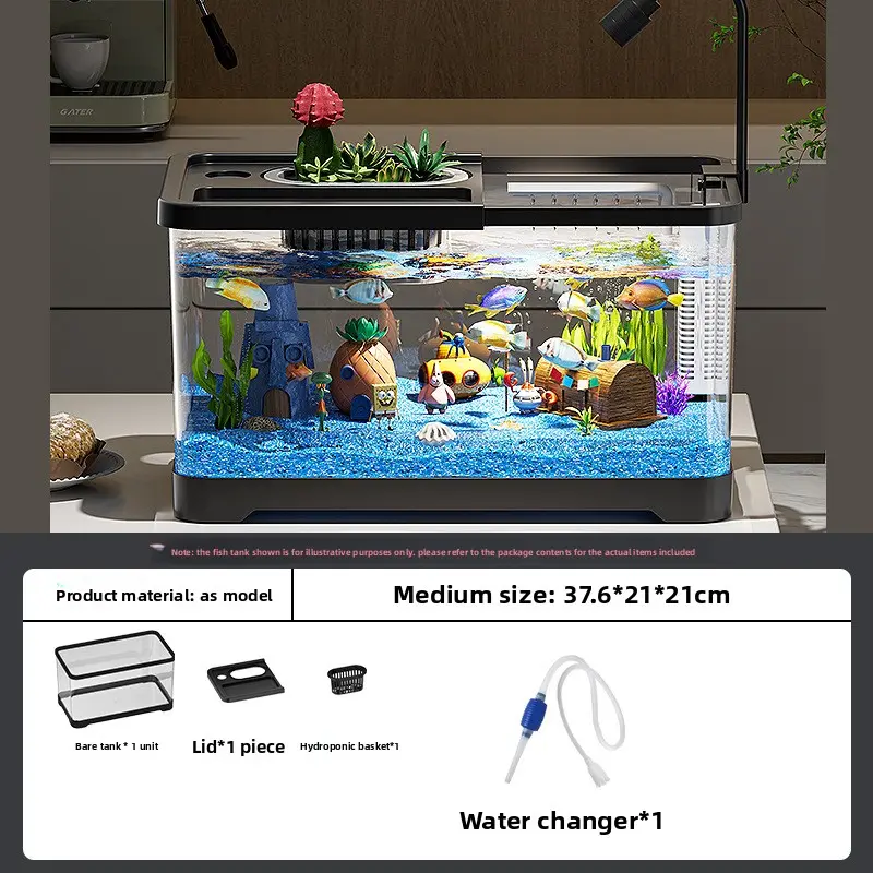 Medium-sized black with lid [basic model]