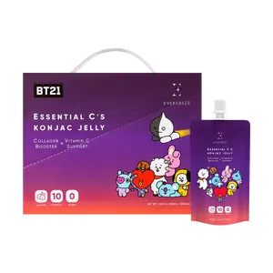 Everydaze EVERYDAZE with BT21: Essential C’s Konjac Jelly – Lychee, 10pcs Everydaze EVERYDAZE with BT21: Essential C’s Konjac Jelly – Lychee, 10pcs