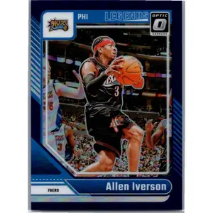 2024-25 Donruss Optic #237 Allen Iverson Purple