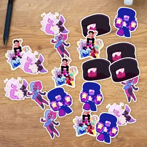 Stickers Pack 20 Pcs Steven Luggage Universe Aesthetic Water Colorful Laptop Bike Skateboard Car Vinyl Bottle Waterproof Guitar Bumper