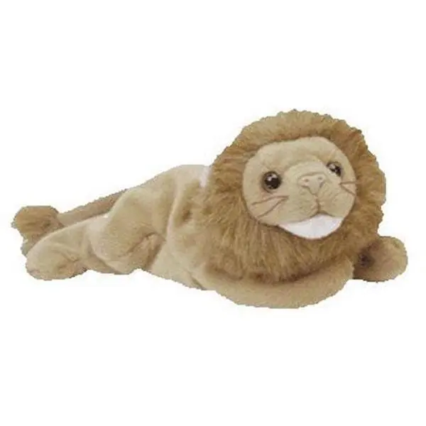 TY Beanie Baby - ROARY the Lion (8 inch) (1996) MWMTs