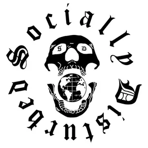 Socially Disturbed shop logo