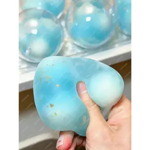 Crunchy Squishy Ball Cracking Wax Crispy Shatter Stress Ball Satisfying ASMR Pop Sound Anti Stress Relief Fidget Toys for Adults