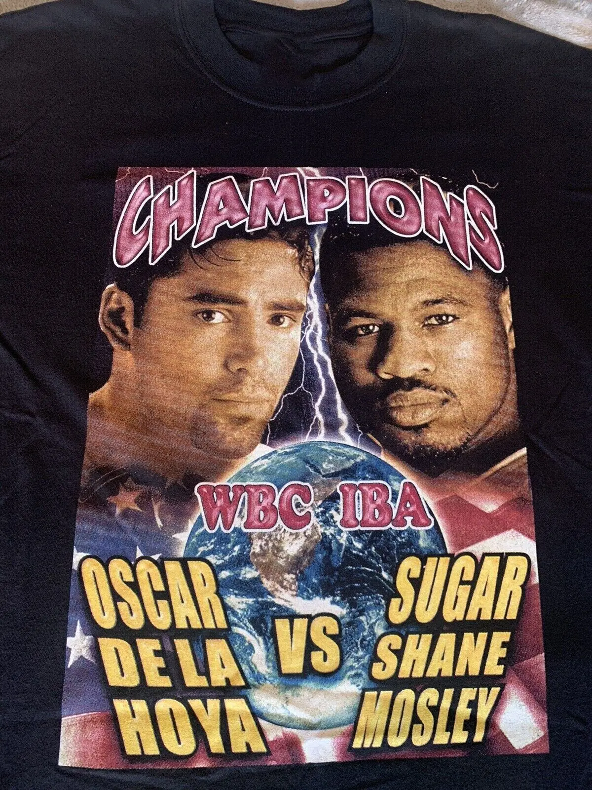 Oscar De La Hoya vs Sugar Shane Mosley Boxing Unisex Classic T-Shirt S-6XL