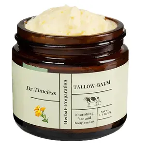 Organic Whipped Tallow Balm Moisturizer Handmade for Dry Sensitive Skin- 1.3 Oz