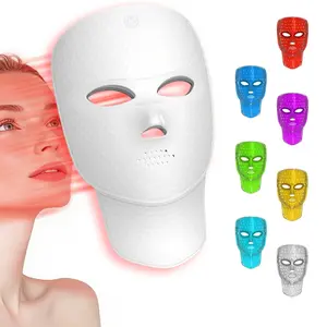 2027 New 7 Color Facial Mask Instrument, Beauty Skincare Face Device, Facial Care Tool, Neck Care Mask Instrument, Ideal Gift, Led Facial Mask
