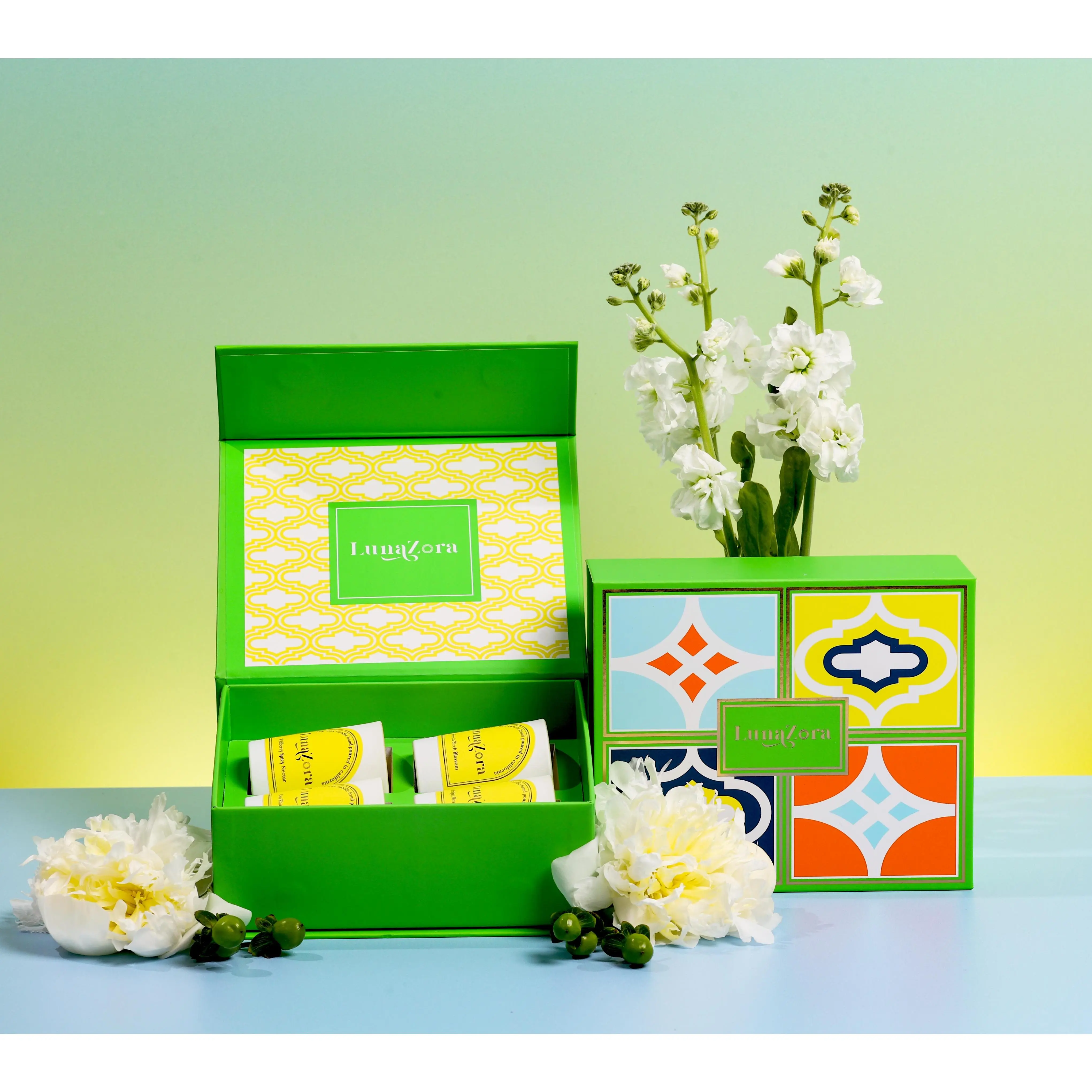 LunaZora Votive Candle Box