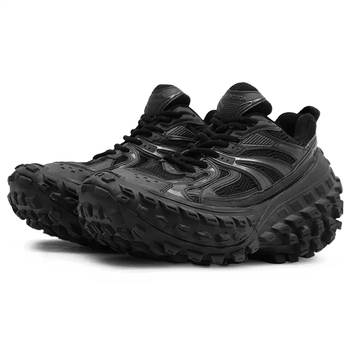 Pre-owned Balenciaga Polyester Small Leather Goods DEFENDER BOUNCER Sneakers
