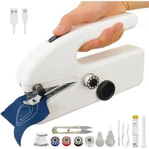 Sewing Machine for Adults,,with 8pc Kit & 2-Speed Hemmer - Denim, Cotton, Quick Fixes