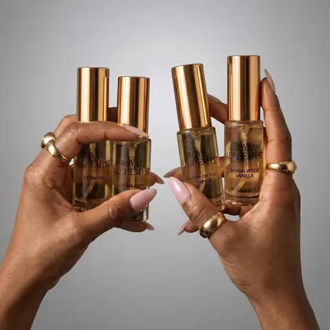 Body Oil Sample Collection Set of 4