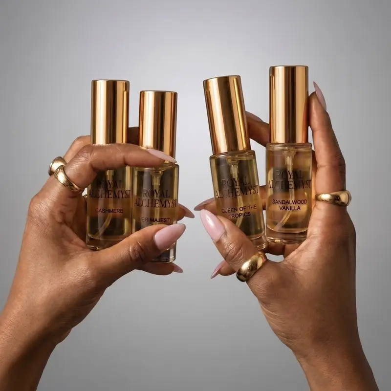 Body Oil Sample Collection Set of 4