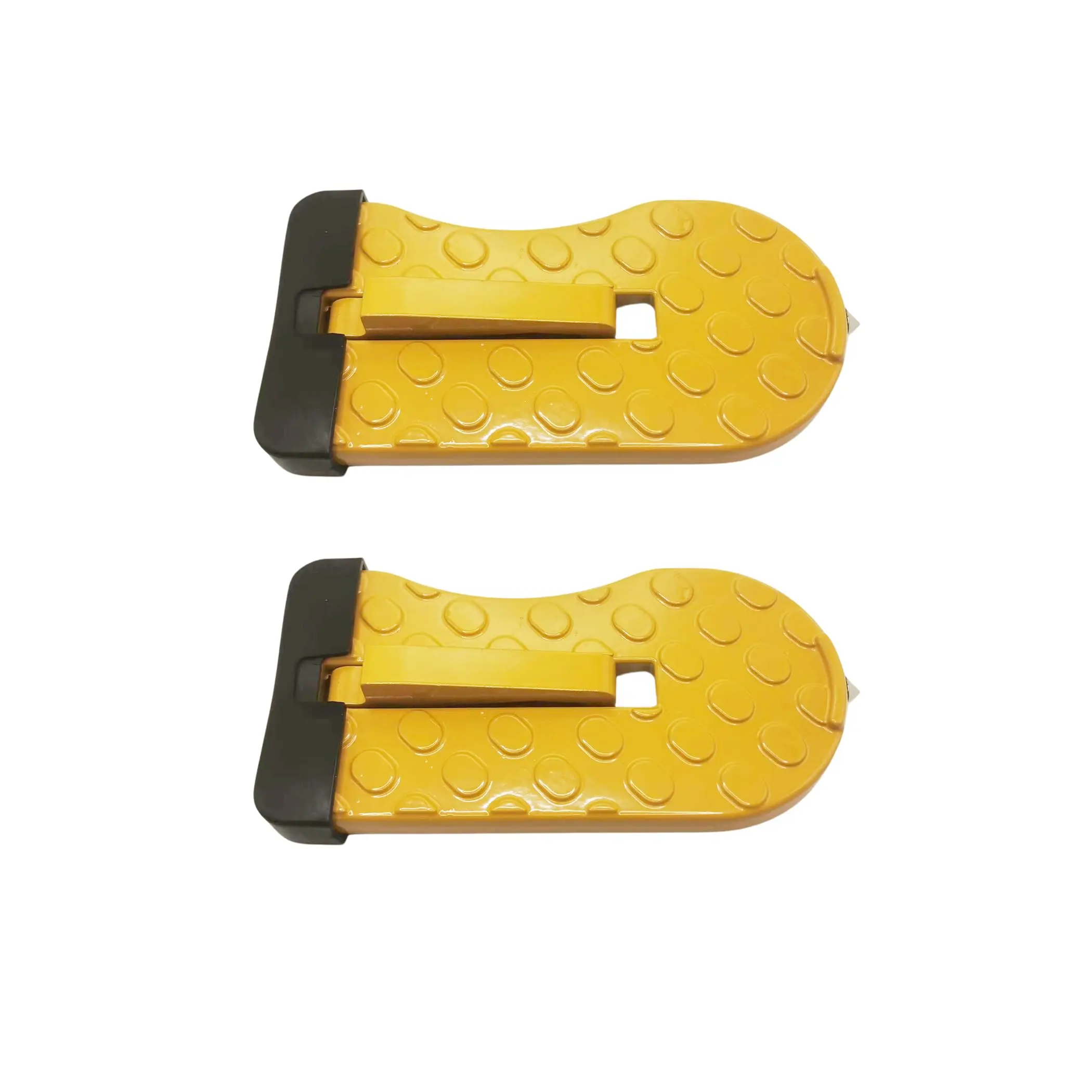 2-Pack Hook-On Compact Folding Aluminum Car Door Step for Cars, SUVs, Trucks - Textured Grip, Glass Breaker Safety Tool, Roof Access, 400lb Max Load, Automotive Interior Accessory, Car Accessories, Accessories For Car