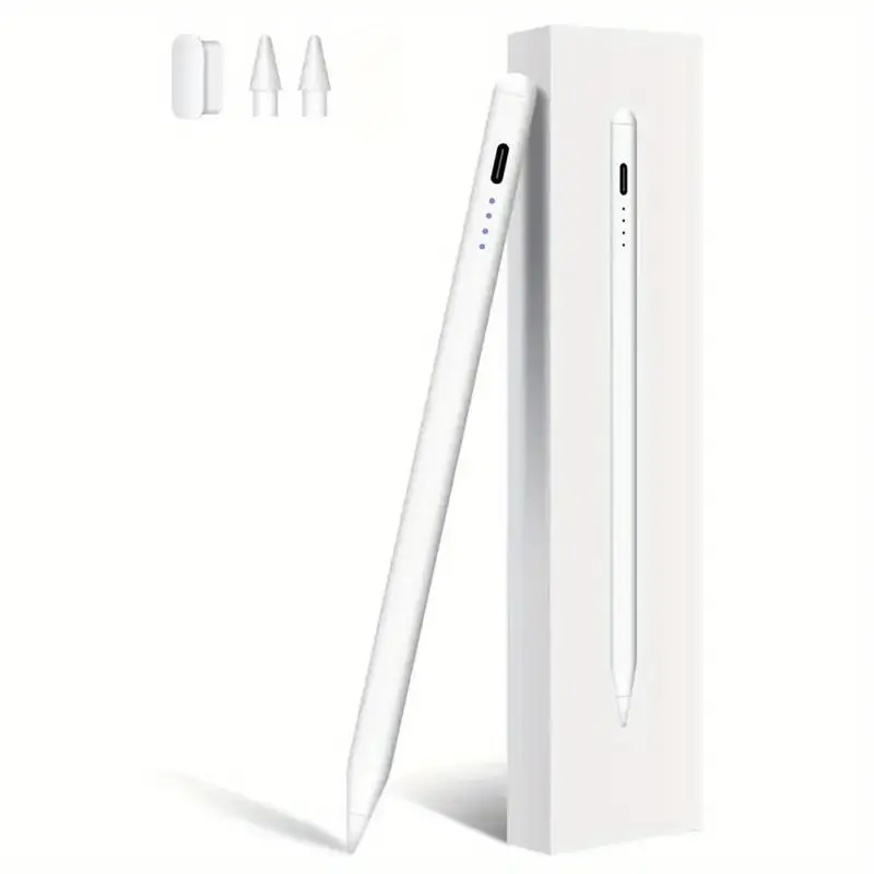 Pencil for iPad 11 and 10 Generation, Fast Charging Stylus for 2026-2018, Palm Rejection Tilt Sensitivity pen,for iPad 11-6 Generation, Air 11-Inch/13-Inch M3/M2/5th-3 Generation, pro 13 "/11"/M4/12.9 ",Mini A17 Pro 7/6/5Th