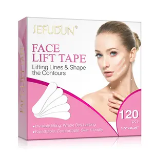 Invisible Facial Lifting Patch, 120pcs/box Gentle Facial Care Tape for Firming Skin, Facial Skin Care Tools for Women & Men