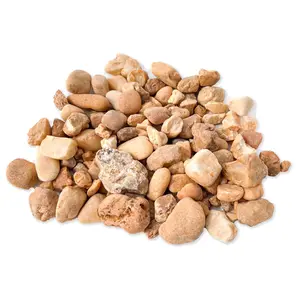 River Rocks: 1" to 1-1/2" Natural Mixed Color Stones for Outdoor Gardens