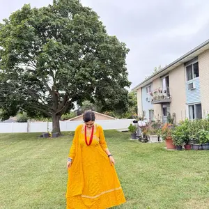 Elegant Flair Anarkali Kurta in Yellow Color for Stylish Wear