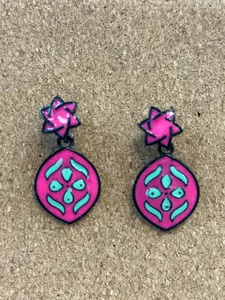 Hand painted earrings