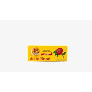 De la Rosa Mazapan Gigante - Roasted Peanut & Creamy Chocolate Candy Individually Wrapped No Artificial Colors or Preservatives