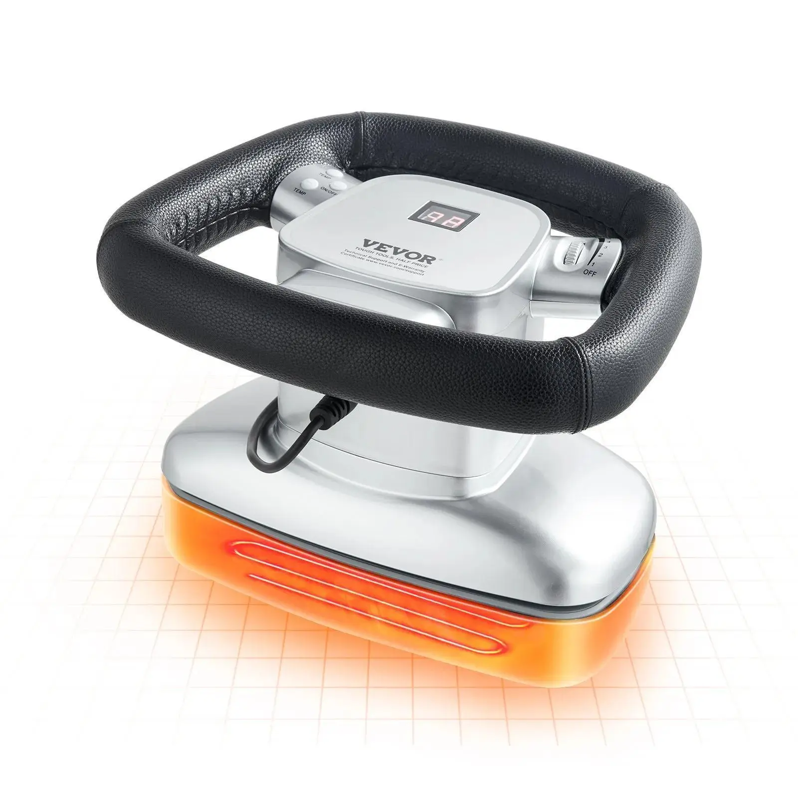 【Summerfinds】VEVOR Chiropractic Massager,  , 400-4600rpm Variable Speed Professional Vibrating Therapy Massager, Handheld Therapeutic Orbital Body Massager for Back, Neck, Shoulder Muscle Pain Relief