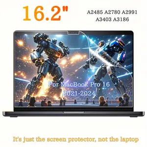 2pcs MacBook Pro 16.2 Inch Anti Glare Matte Screen Protector - 5H Hardness Minimizes Reflection Eye Tiredness Compatible A2485/A2780/A2991/A3403/A3186 Premium Laptop Screen Film