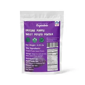 Orgnisulmte Purple Sweet Potato Powder 4.23 Oz, 100% Pure Natural Premium Purple Yam Powder for Food Coloring 120g