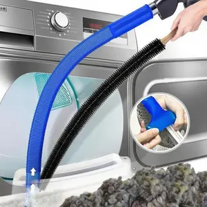 2 Pieces Dryer Vent Cleaner Kit Compatible with All Vacuum Cleaner, Cleaning Tools, Dryer Lint Vac Attachment, Lint Remover, Perfect Home Essentials for Cleaning ​