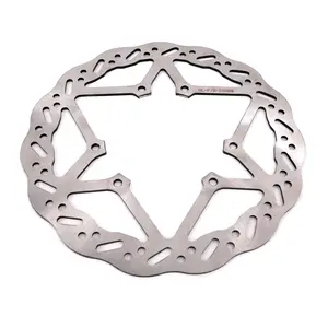 KKE 240MM Front Rear Disc Brake Rotor for Surron Ultra Bee 2023-2025 E-bike High-Quality Steel Wavy Slotted Design Easy Install