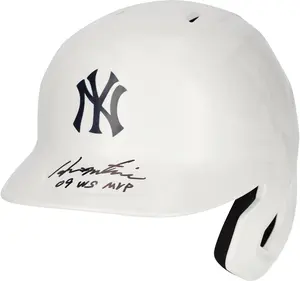 Hideki Matsui New York Yankees Autographed Alternate Chrome Rawlings Mach Pro Replica Batting Helmet with "2009 WS MVP" Inscription - Fanatics Exclusive - Fanatics Authentic Certified