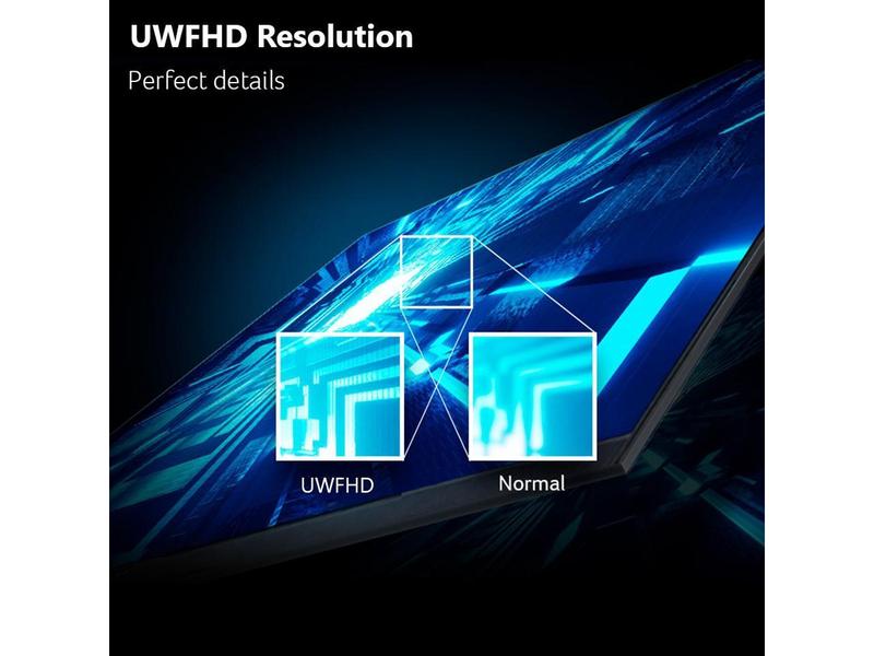 Acer Nitro 29.5" Ultrawide Full HD 1080P 200hz with AMD FreeSync Premium Technology 1ms sRGB 100% 1800R Curved Gaming Monitor ED300C X1bmiippx