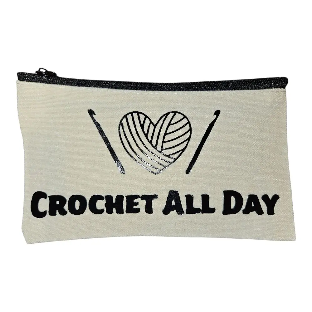 Zipper Bags- Pencil/ crochet hook bags (Crochet Supplies), gifts