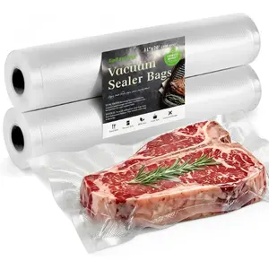 Heavy Duty Vacuum Sealer Bags Rolls 2-Pack – BPA-Free, 11×20 Inches Food Storage Rolls for Bagged Vacuum Sealers, Meal Prep & Freezer Storage