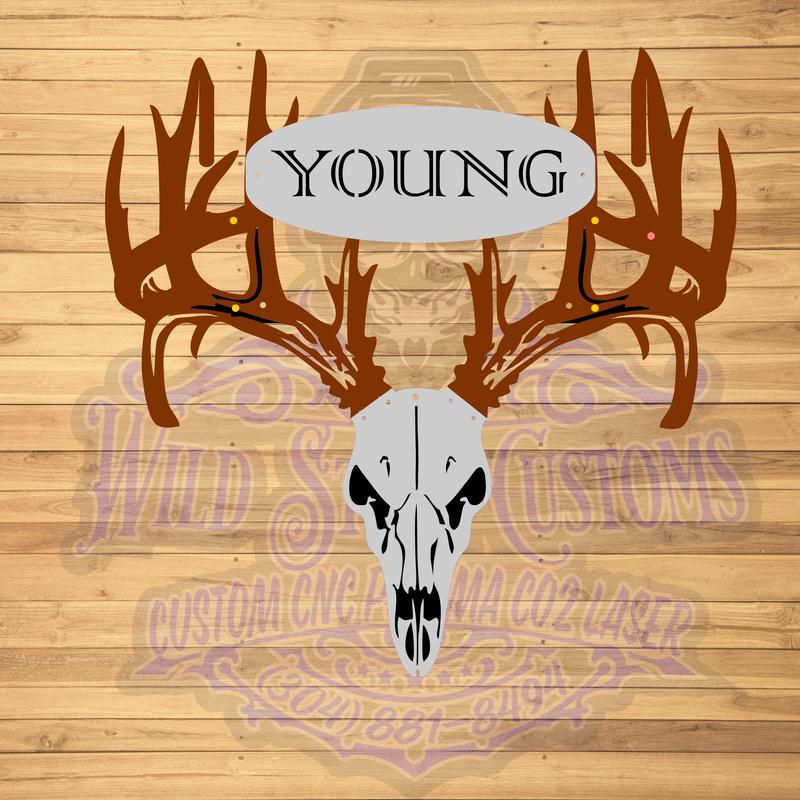 Custom Metal Bow Holder, Personalized gun and bow wall mount, Double bow hanger