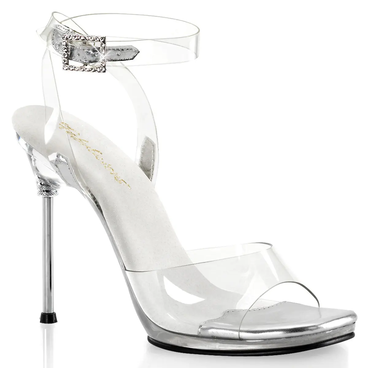 4 Inch Heel CHIC-06 Clear