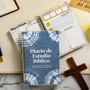 The Essential Verse Mapping Notebook for Focused Christians | Undated Organizer with Thick Paper, Spiral Bound Cover, Daily Focus Layout, and Structured Prompts for Deeper Bible Understanding (Spanish Version)