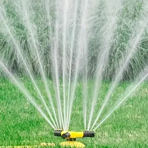 Automatic Rotating Sprinkler, 1 Count 360° Watering Tool for Lawn, Nozzle for Garden Irrigation, Watering Equipment, Gardening & Lawn Supplies, Outdoor Sprinkler, Automatic Watering Devices
