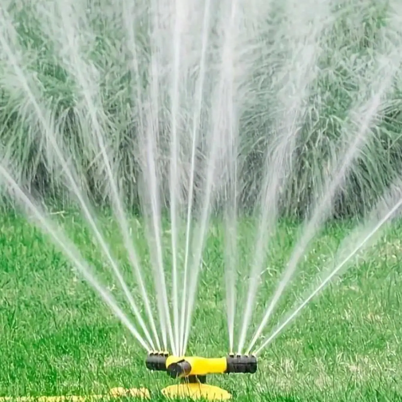 Automatic Rotating Sprinkler, 1 Count 360° Watering Tool for Lawn, Nozzle for Garden Irrigation, Watering Equipment, Gardening & Lawn Supplies, Outdoo