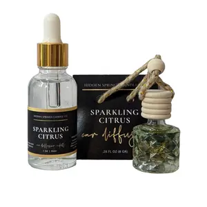 Sparkling Citrus Car Diffuser With Refill