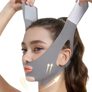 Facial Lifting Strap Face Training Band, Sleep Mask, V-Shape Bandage, Anti-Wrinkle Facial Sculpting, Seamless Design, Relaxation Sunshade
