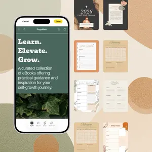 Faith Planner - 42 Pages for Self-Growth Journey with Practical Guidance and Inspiration